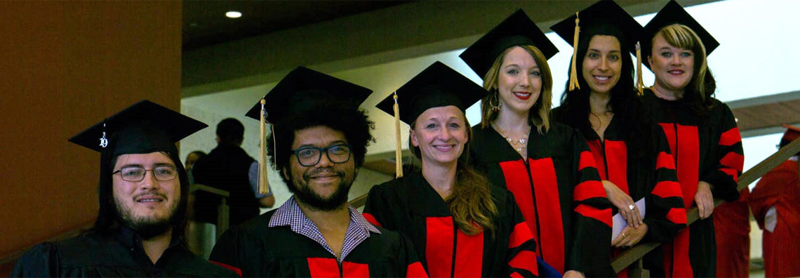 Psychology Graduate Students at Graduation