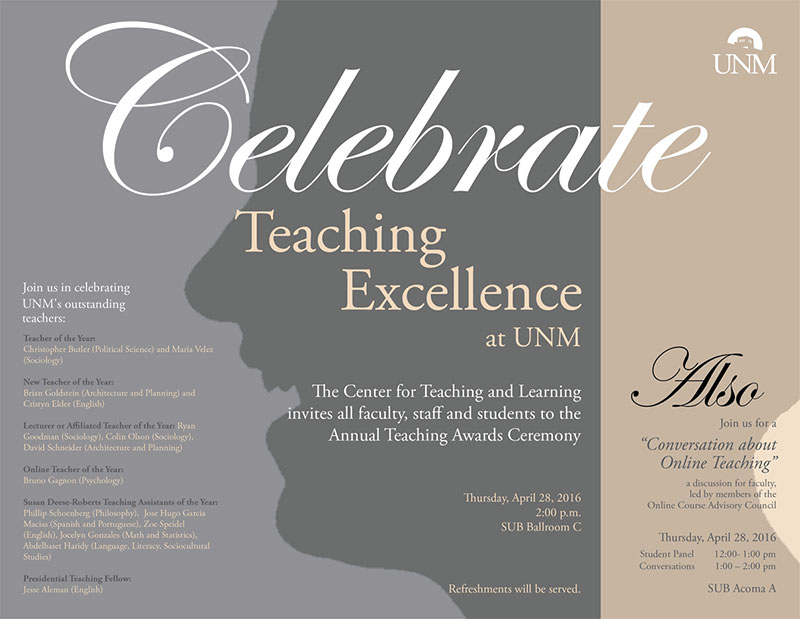 Teaching Awards Poster